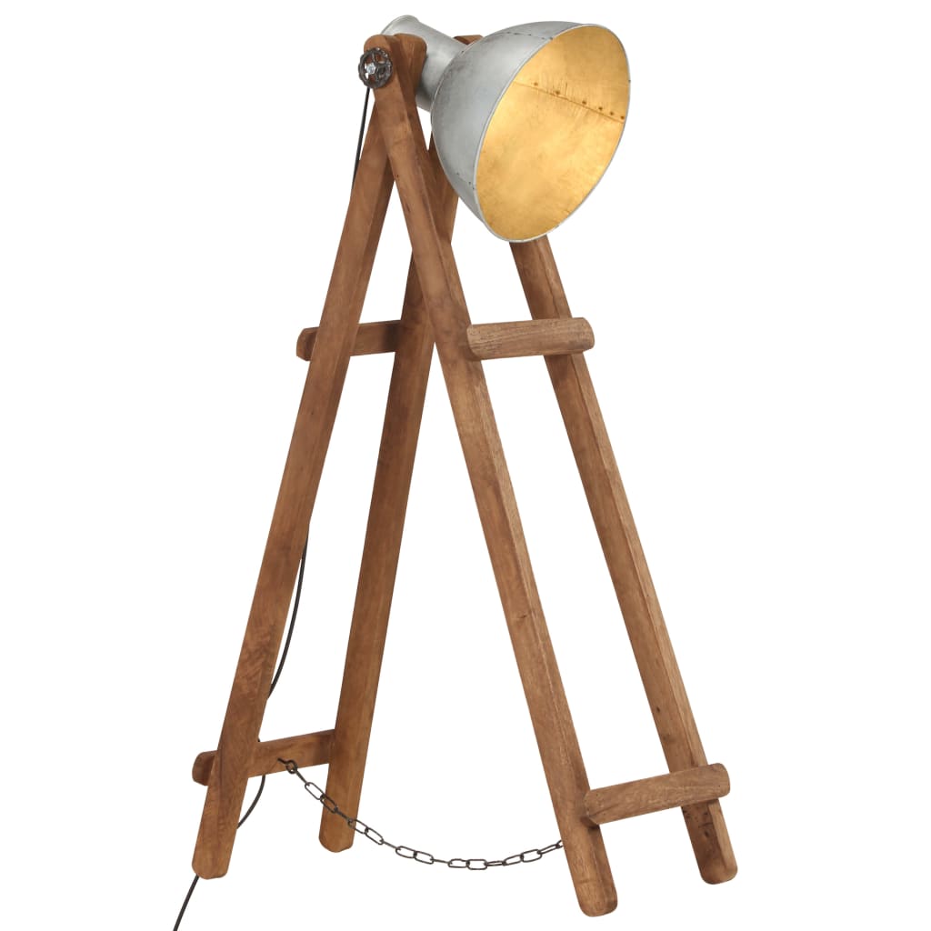 Vloerlamp E27 Massief Mangohout Kleurig